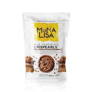 MoNA LISA - Crispearls Ciocolata cu lapte Callebaut - 800g