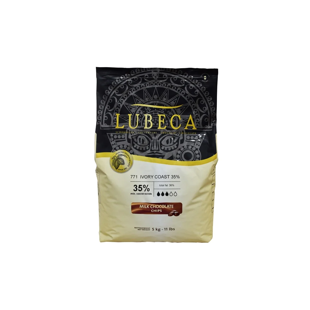 Lubeca - Ciocolata cu Lapte IVORY 771 35% - 5 kg
