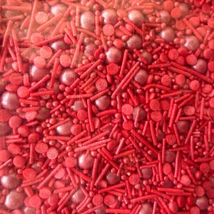 Mix sprinkles "Cocktail rosu" - 50 gr