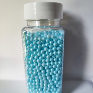 Perle  Albastru deschis- 4mm - 100g